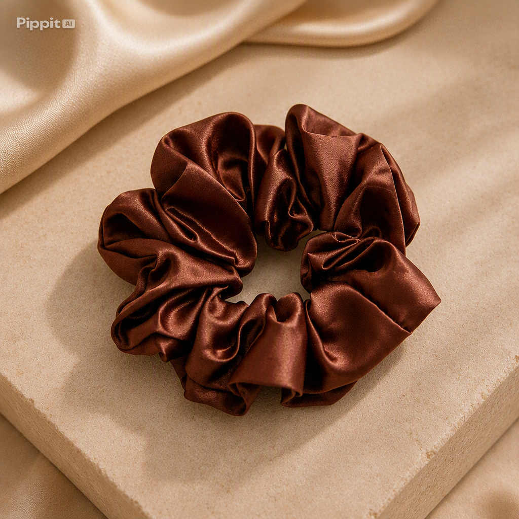 Set van Satijnen Haarscrunchies (12-pack)